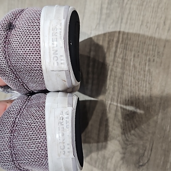 Chuck Taylor All-Star Maddie Low GS Violet Dust Shoes Sneakers Girls Size 13 - Picture 8 of 12